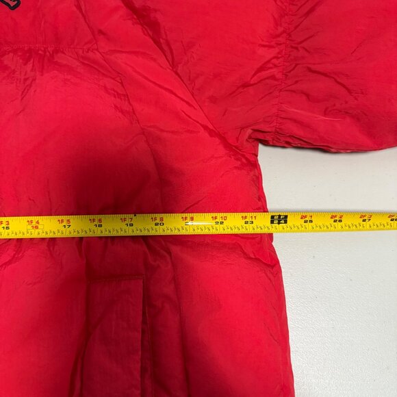 Nike Air Jordan Red Essential Puffer Jacket Coat DQ7348-612 Mens size Large - Picture 10 of 11